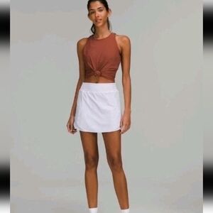 Lululemon Womens Hotty Hot High-Rise Skirt Pastel Blue 8